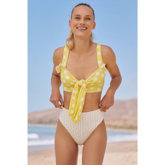 Anthropologie PAPER London Polka Dot Top - Picture 3 of 11